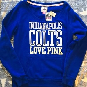 Victoria's Secret PINK Indianapolis Colts sweatshirt size L